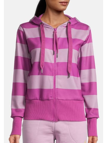 Salzhaut Sweatshirt RECKSCHETER in Plum-Flieder