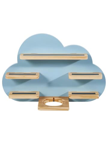 home24 Regal für Hörfiguren WOLKE in Hellblau