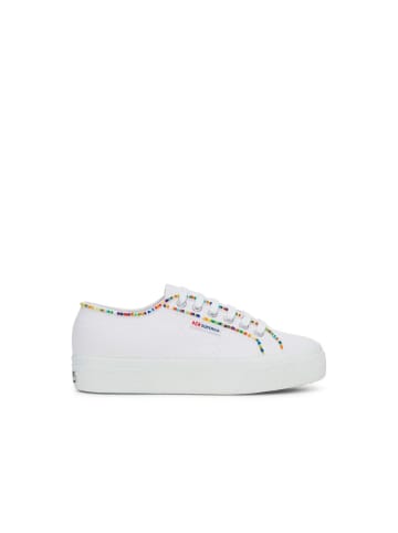 Superga Turnschuhe 2740 in Weiß/Mehrfarbig-ATR