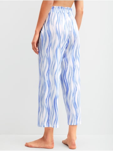 Calida 7/8-Pyjamahose in star white