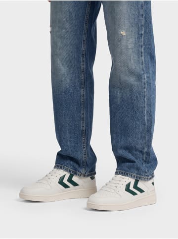 Hummel Schnürsenkel Sneaker St. Power Lebensstil Erwachsene in WHITE/GREEN