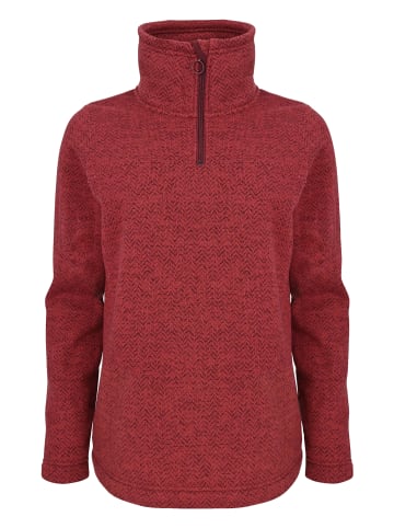 elkline Fleecepullover Fastforward in red