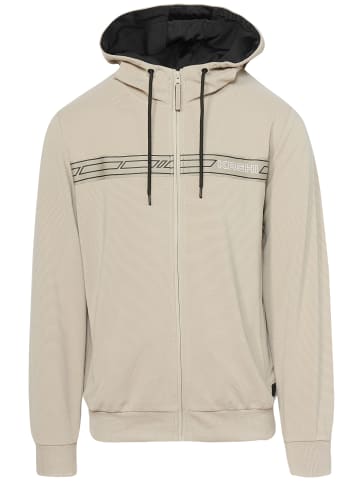 KOROSHI Sweatshirt Jacke in grau