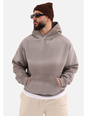 Megaman Spray Basic Hoodie in Beige