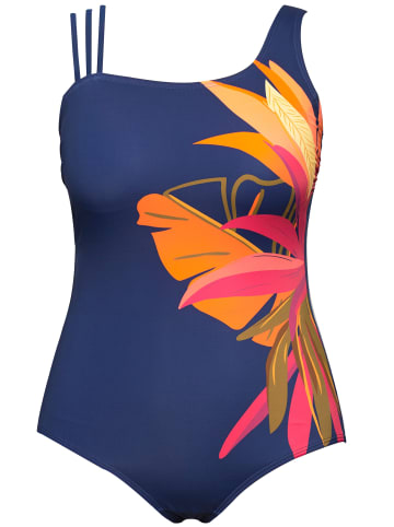 Ulla Popken Badeanzug in marine