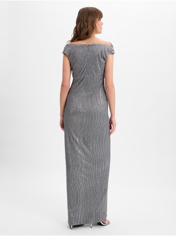 Vera Mont Abendkleid in silber schilf - 0001