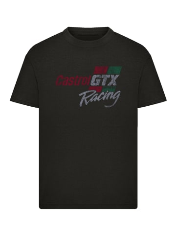 F4NT4STIC T-Shirt Castrol Vintage Distressed GTX Racing in schwarz