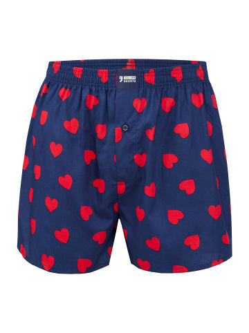 Happy Shorts Boxer Motives in Red Hearts