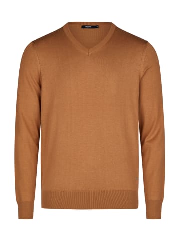 HECHTER PARIS Strickpullover in camel