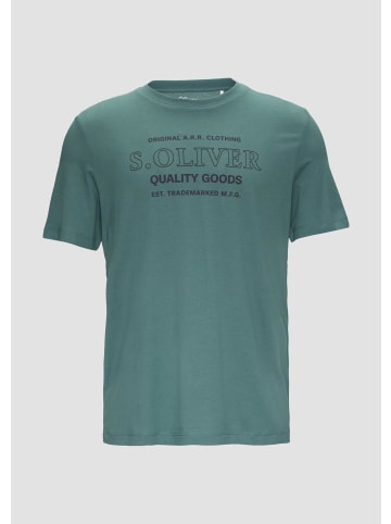 s.Oliver T-Shirt in 67D1_petrol
