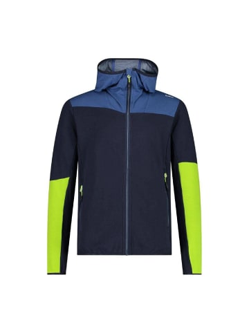 cmp Hybrid-Softshelljacke MAN HYBRID JACKET FIX HOOD in Dunkelblau