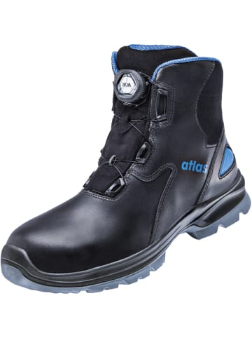 ATLAS Halbschuhe SL 9845 XP in schwarz/blau in schwarz/blau