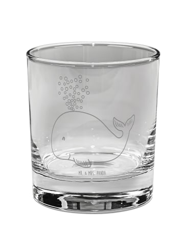 Mr. & Mrs. Panda Tumbler Wal Konfetti ohne Spruch in Transparent