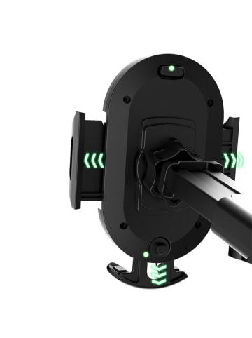 COFI 1453 F2S Teleskop-Schwerkraft-Autohalterung für Windschutzscheibe in Schwarz