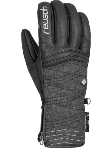 Reusch Fingerhandschuhe Amelie R-TEX® XT in 7766 blck/blck melange/silver