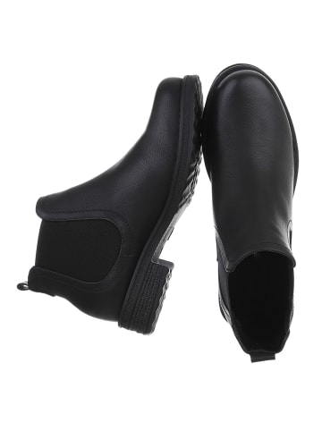 Ital-Design Stiefelette in Schwarz