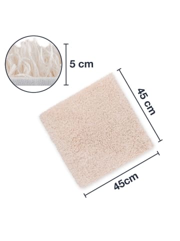 WohnDirect Badteppich VIENNA in Creme