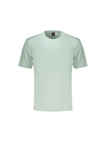 Hugo Boss Grün Baumwolle Herren T-Shirt