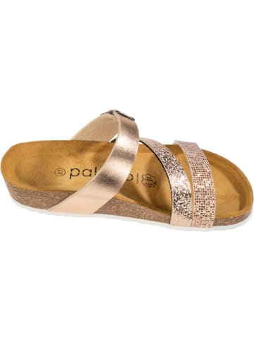 Palado Pantoletten Chios in Metallic Rosegold Mosaic