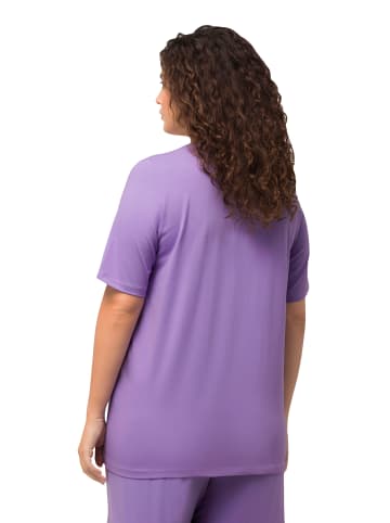 Ulla Popken Shirt in blauer flieder