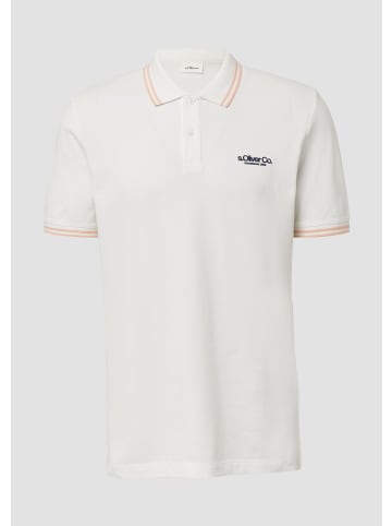 s.Oliver Polo-Shirt in 0120_weiß