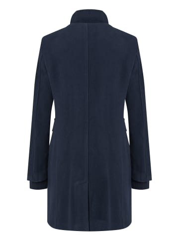 More & More Kurzmantel mit Rippdetails in marine