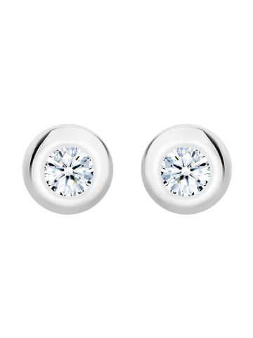 Elli DIAMONDS  Ohrringe 925 Sterling Silber Diamant in Weiß