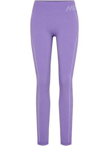 Hummel Hummel Tights Hmlte Multisport Damen Dehnbarem Schnelltrocknend Nahtlosen in PAISLEY PURPLE/LAVENDER MELANG