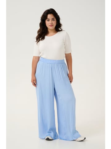 KAFFE curve Casual Hose KCamalie Loose fit in Soft Chambray