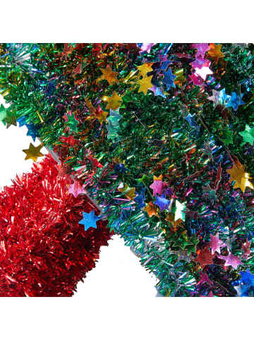 Butlers Butlers Tinsel-Baum X-MAS Pailletten in Grün