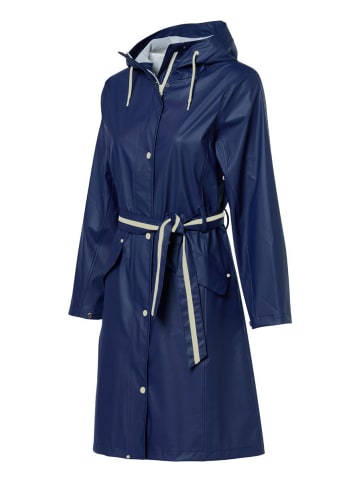 Mart Visser Sonnenschein-Regenmantel Marineblau/Sand