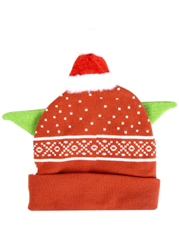 Cerda Weihnachtsmütze Star Wars Grogu 3D-Ohren in Rot