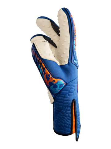 Reusch Torwarthandschuhe Attrakt SpeedBump Strapless AdaptiveFlex in 4016 true blue/shocking orange