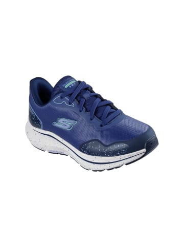 Skechers Go Run Consistent 2.0 Piedmont Low-Top-Sneaker mit Schnürung Blau