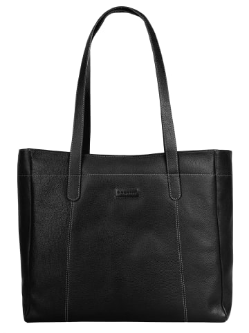 Bugatti Reisetasche ELSA echt Leder in schwarz
