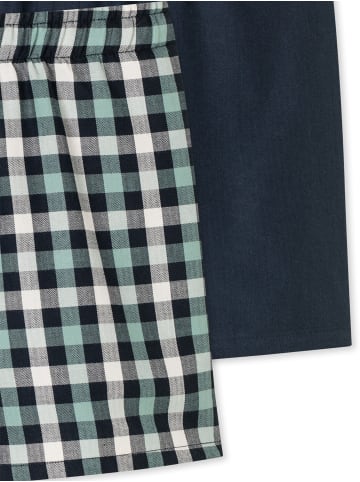 Schiesser Boxer Multipacks in dunkelblau, grün