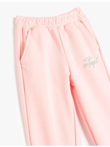 KOTON Sweat Bottoms in Rosa