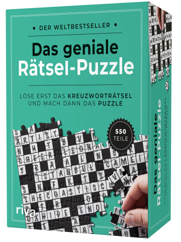 riva Das geniale Rätsel-Puzzle | Löse erst das Kreuzworträtsel und mach dann das...
