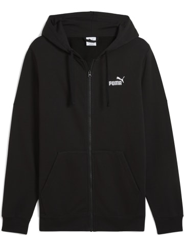 Puma Jacke "ESS No.1 Logo Full-Zip Hoodie FL" in Schwarz