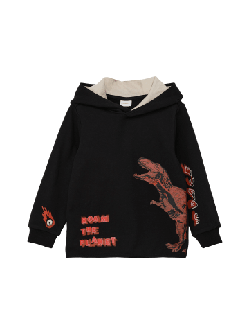 s.Oliver Sweatshirt langarm in Schwarz