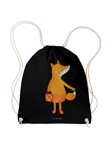 Mr. & Mrs. Panda Beutel Fuchs Laterne ohne Spruch in Schwarz