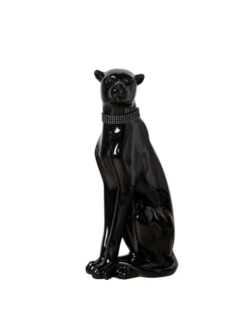 GILDE Figur Gepard schwarz - (H) 60 cm
