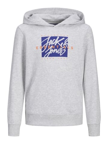 Jack & Jones Kapuzenpullover in White Melange