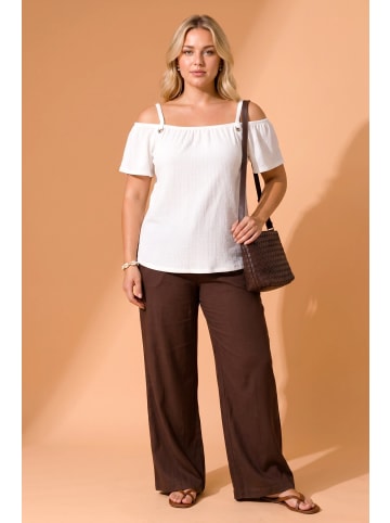 Shape Of You Blouse in Weiß