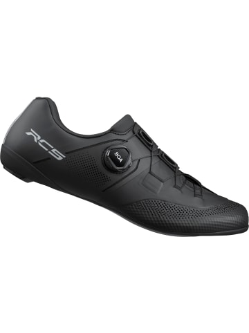 SHIMANO Rennrad- Fahrradschuhe RC503 WIDE in schwarz