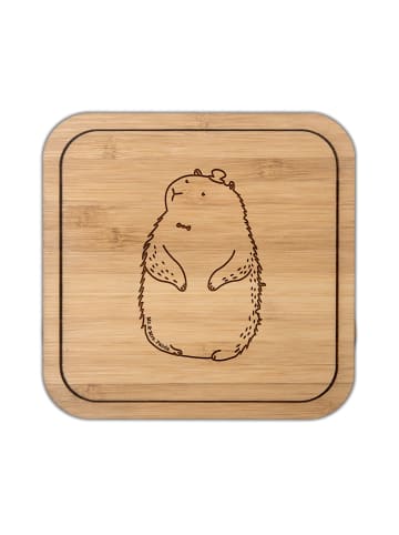 Mr. & Mrs. Panda Untersetzer Murmeltier ohne Spruch in Transparent