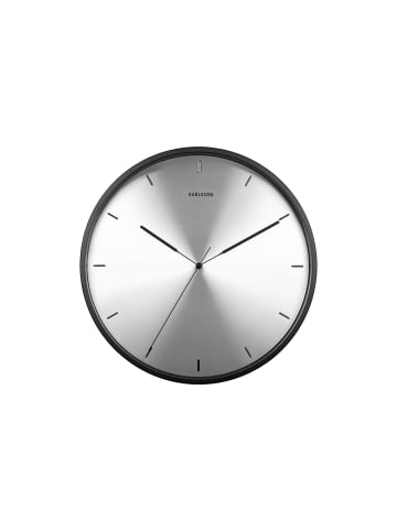 Karlsson Wanduhr Finesse - Silber - Ø40cm