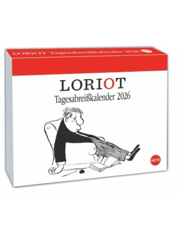 Heye Kalender Kalender - Loriot Tagesabreißkalender 2026