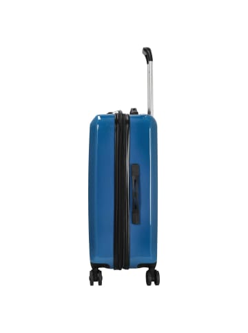 Check.In London 2.0 - 4-Rollen-Trolley 67 cm (orange) in blau