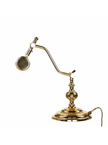Licht-Erlebnisse Tischlampe (B)16.8 x (L)20 x (H)38 cm in Gold